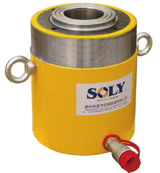 單作用空心千斤頂